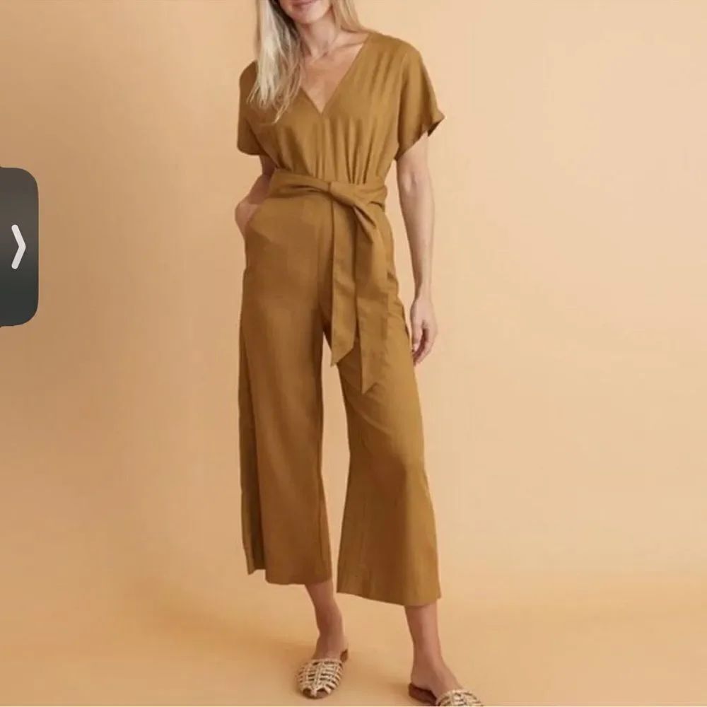 Marine Layer Vera Jumpsuit in Tapenade